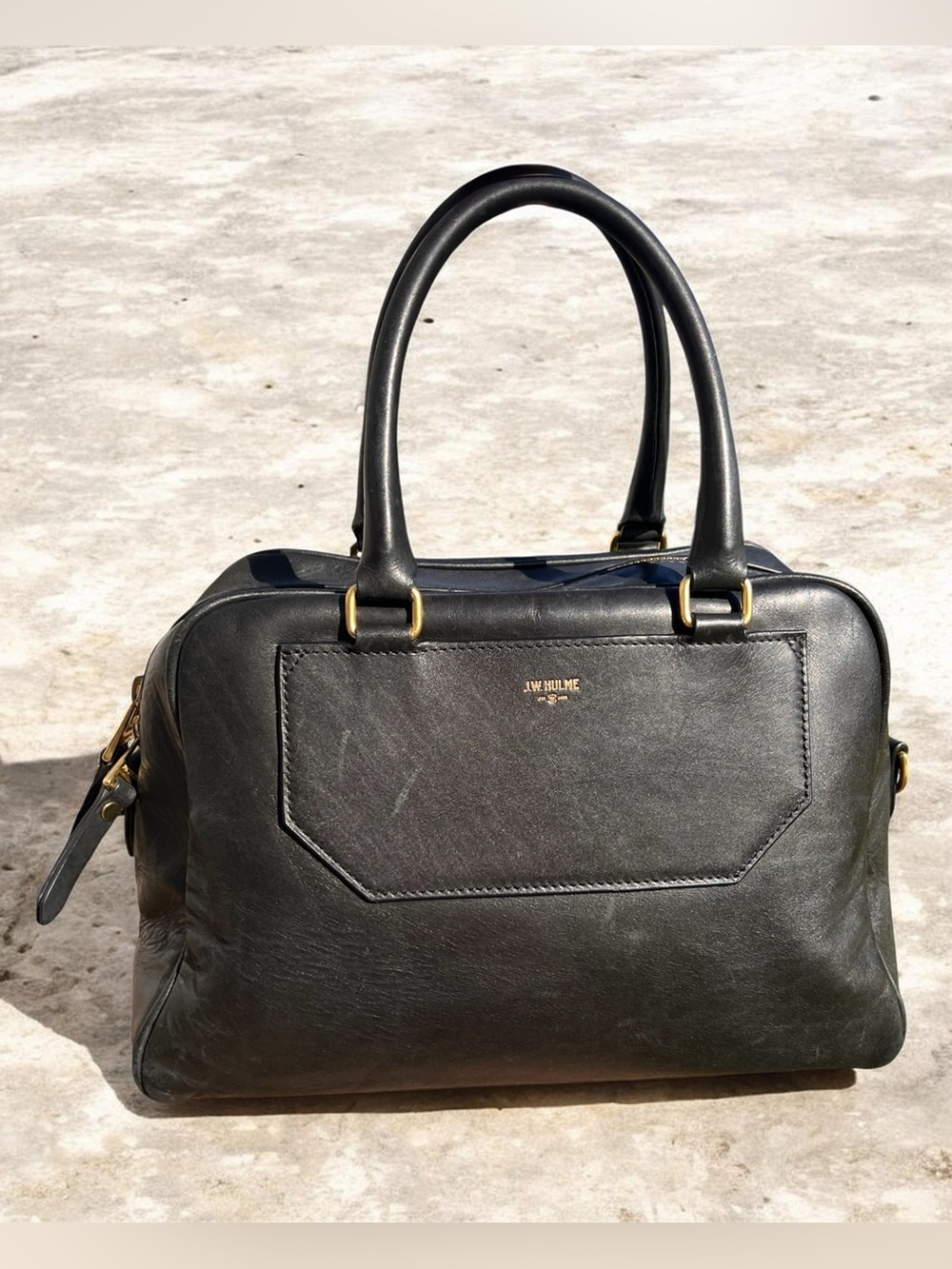 JW Hulme Leather Satchel bag